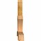 Ekena Millwork Davenport Rough Sawn Timber Gable Bracket, Western Red Cedar, 108"W x 49"H x 6"D x 6"F, 11/12 Pitch GBW108X49X0606DAV00RWR - alternate 5
